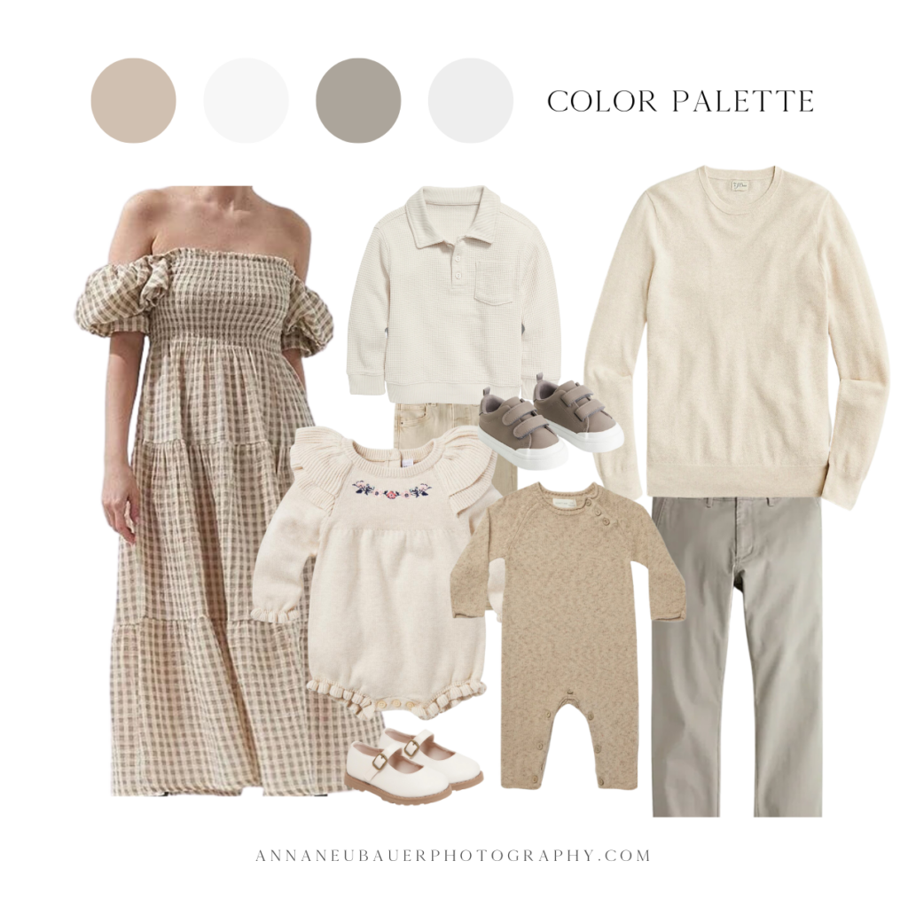 outfit inspiration for fall family portraits