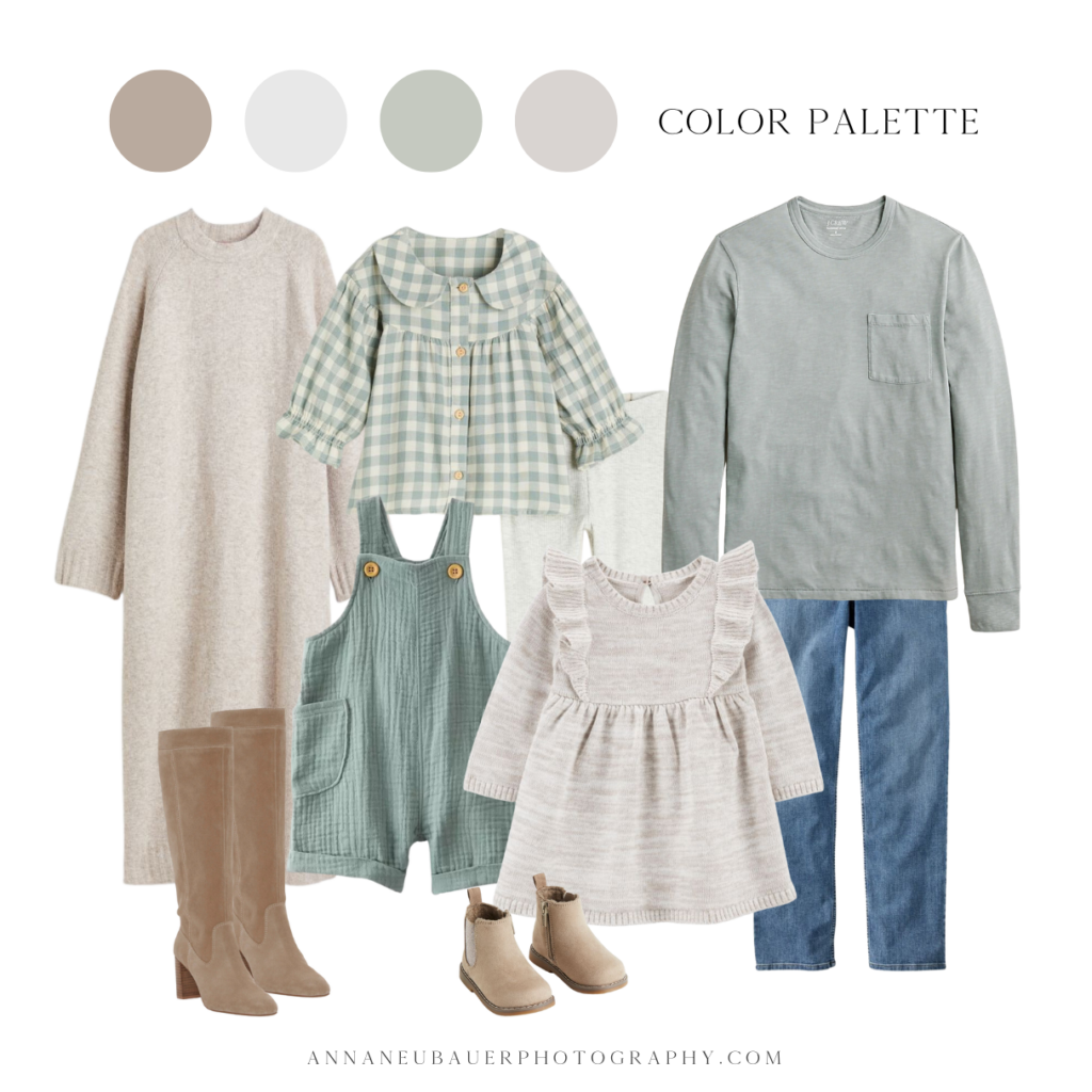 outfit inspiration for fall family portraits